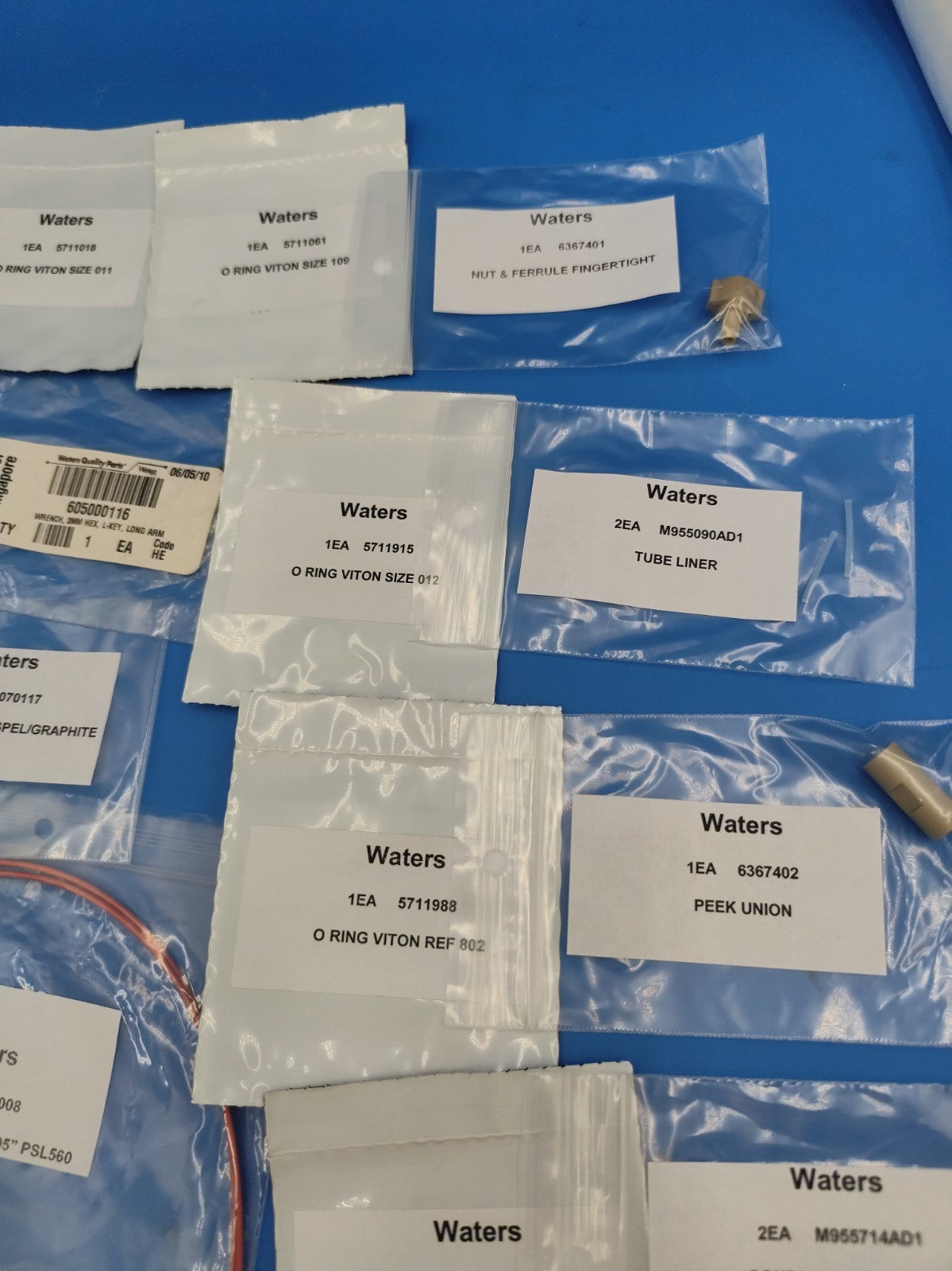 Large Lot Of Waters Service Parts