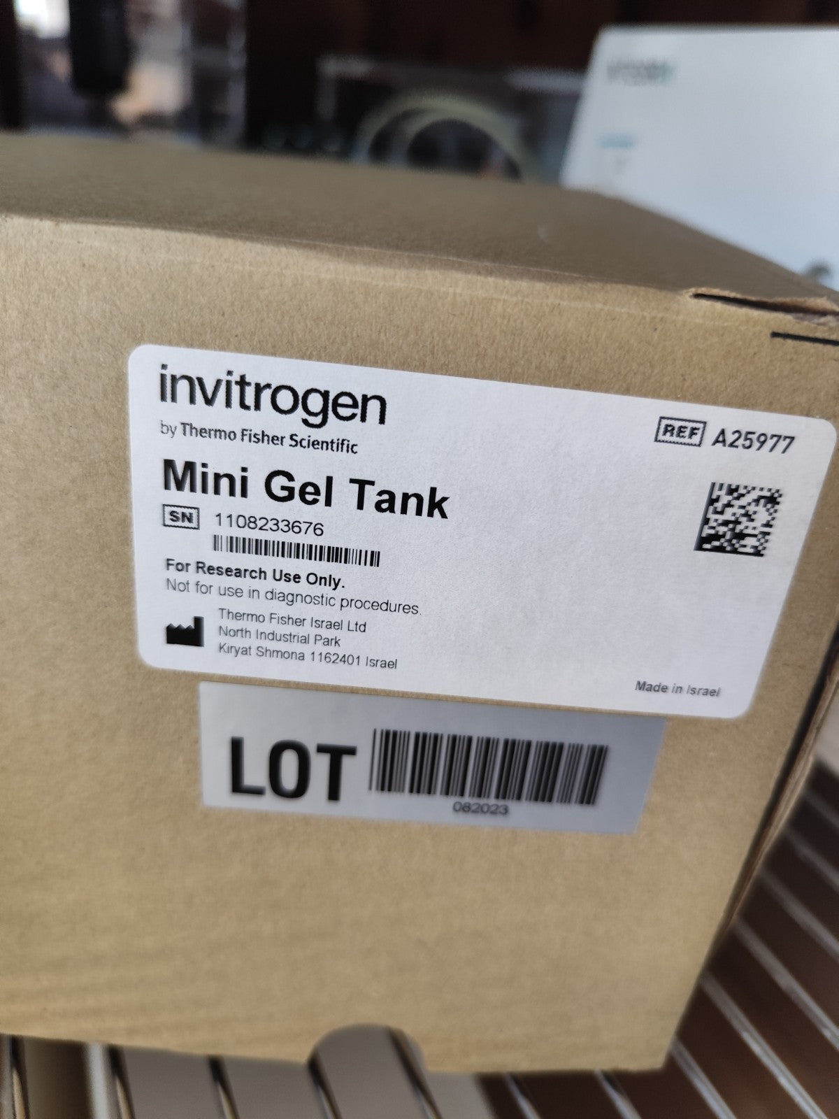 invitrogen Mini Gel Tank New In Case
