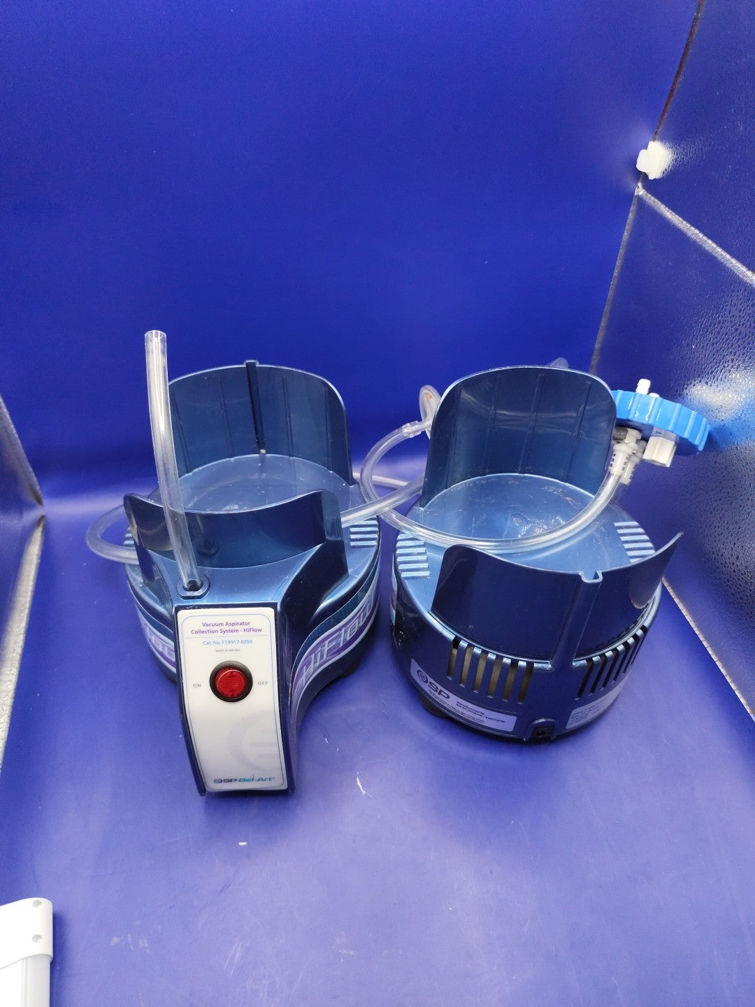 Set Of 2 Bel-art Vacuum Aspiration System HiFlow No Power Supply