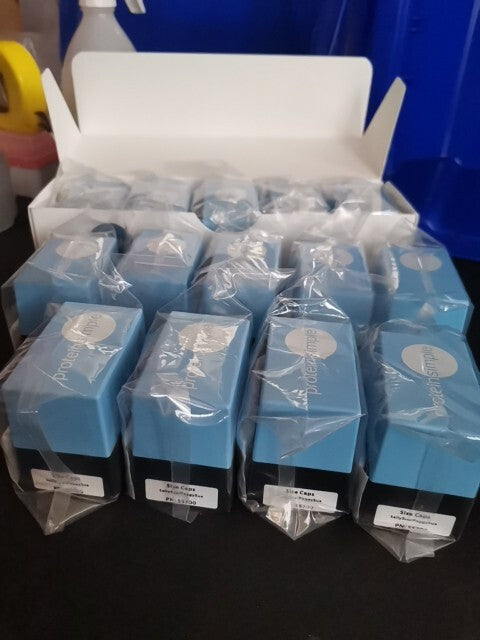 Lot Of 5 ProteinSimple 384 Well Plates And 14 Boxes Of Size Capillaries