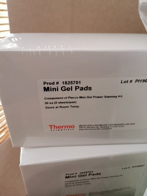 Pierce Mini Gel Power Staining Kit: 2 Boxes Mini Gel Pads+ Staining+Destaining