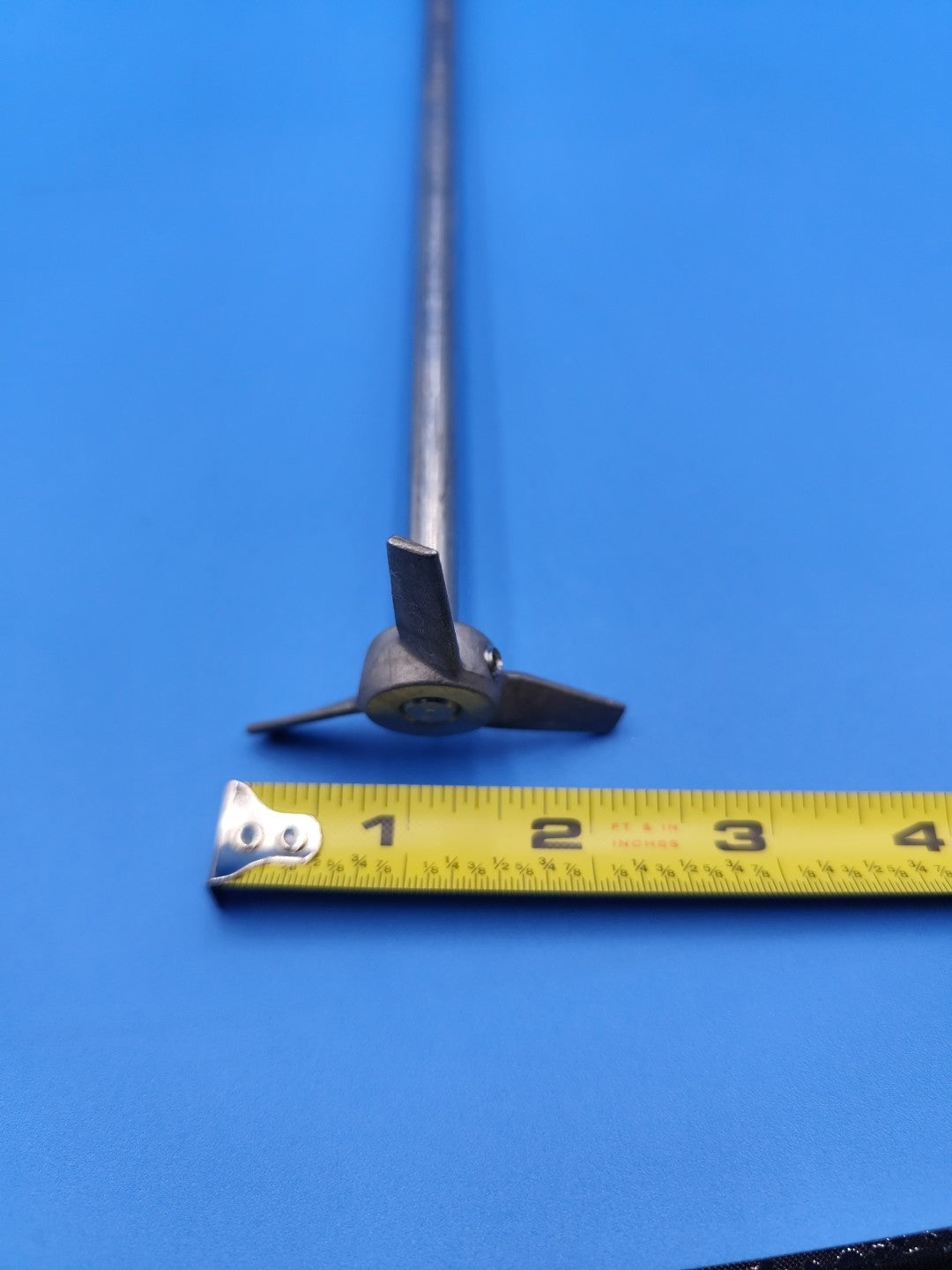 stainless steel propeller with shaft 24" long 2.5" diameter
