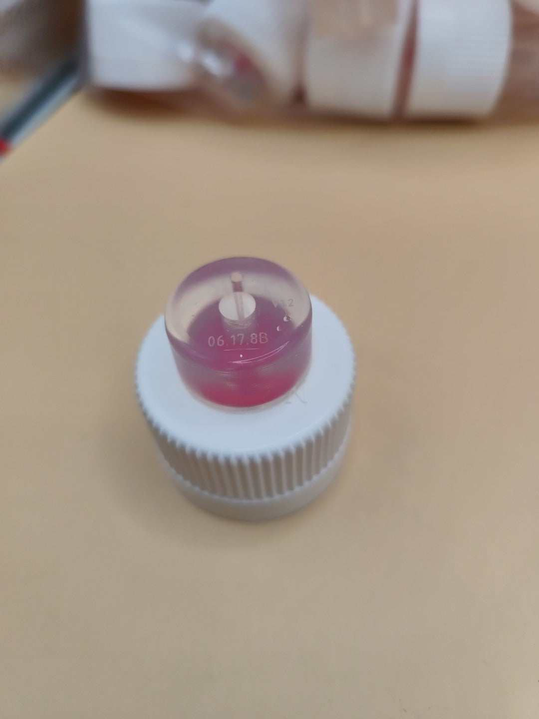 Formulator Cap For Nalgene Bottles Septa Cap