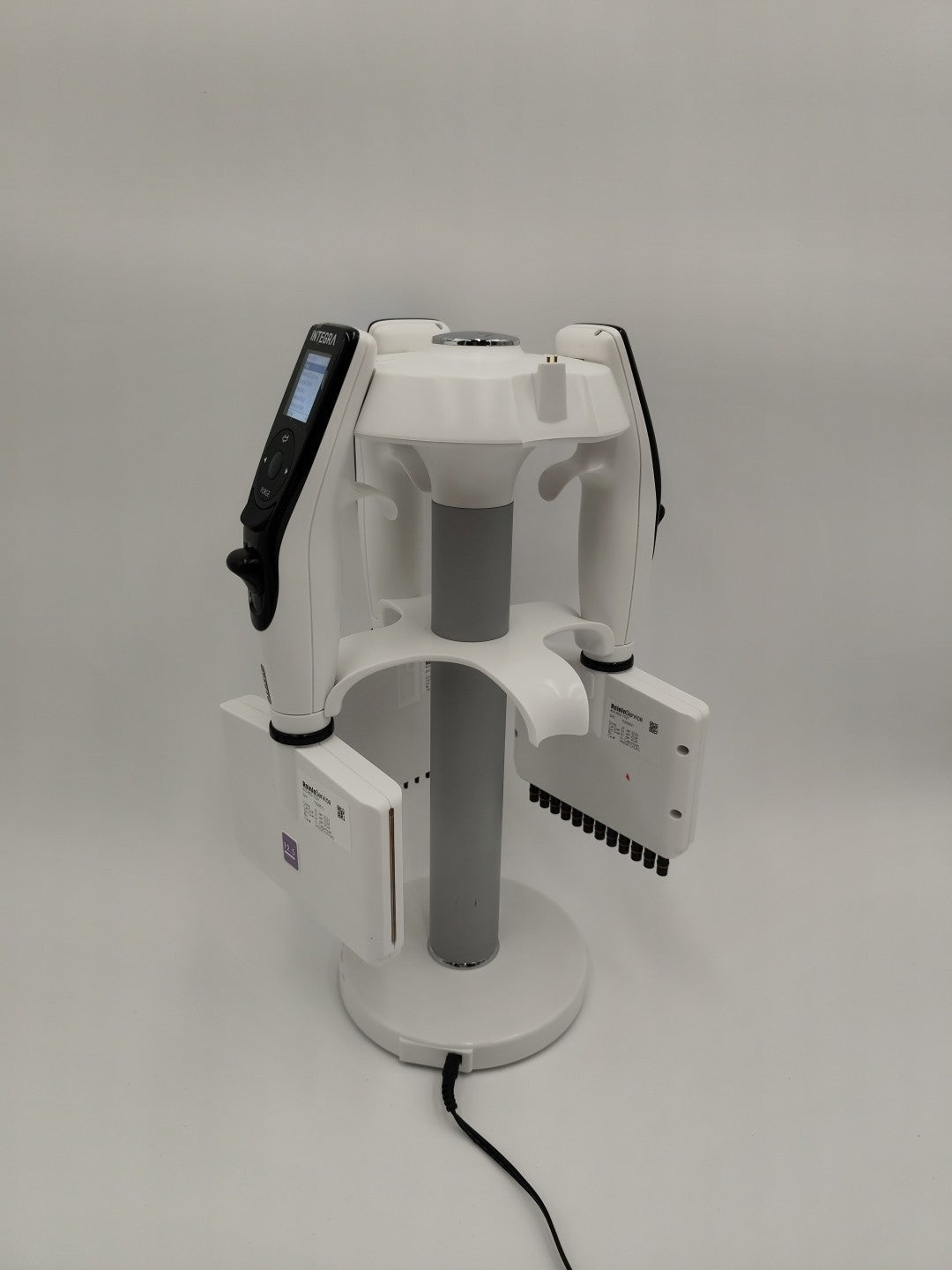 Set Of 3 Integra Viaflo  Pipette 12 Channel 12.5 125 1250 ul Charging Stand