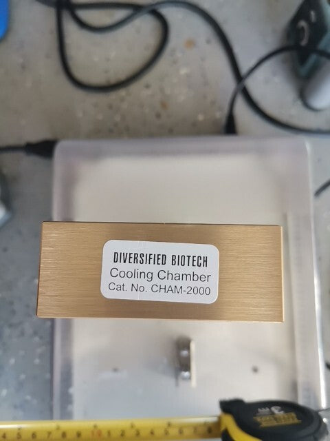 Diversified Biotech CoolSafe CHAM-2000 Aluminum Cooling Chamber for 0.5ml Tubes
