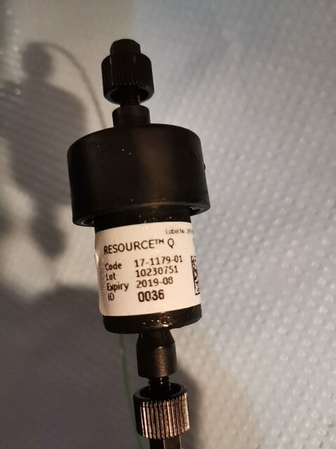 RESOURCE Q anion exchange chromatography column 6 ml Used Expired 2017 Or 2019