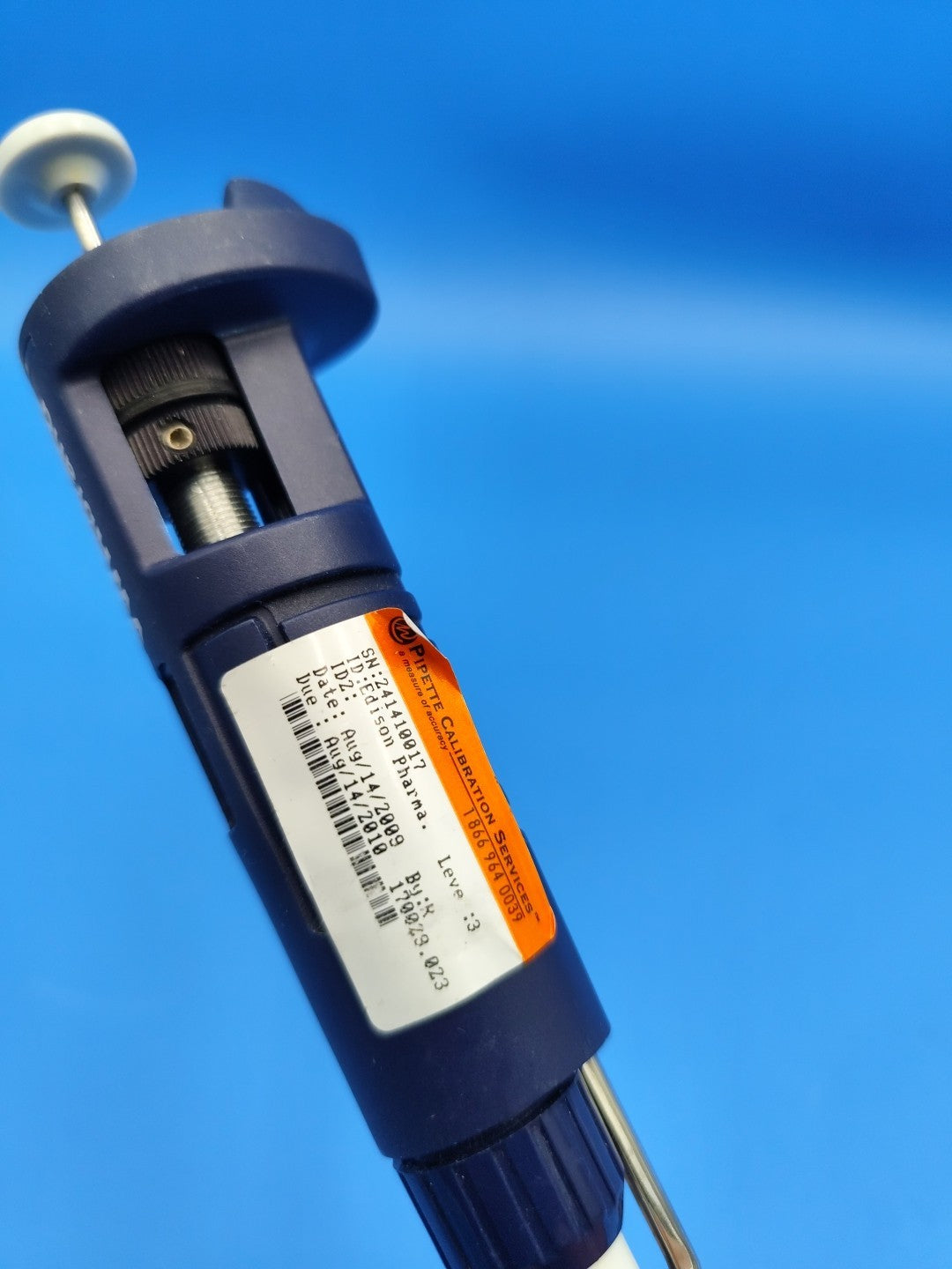 VWR Brand Pipette P2 Warranty