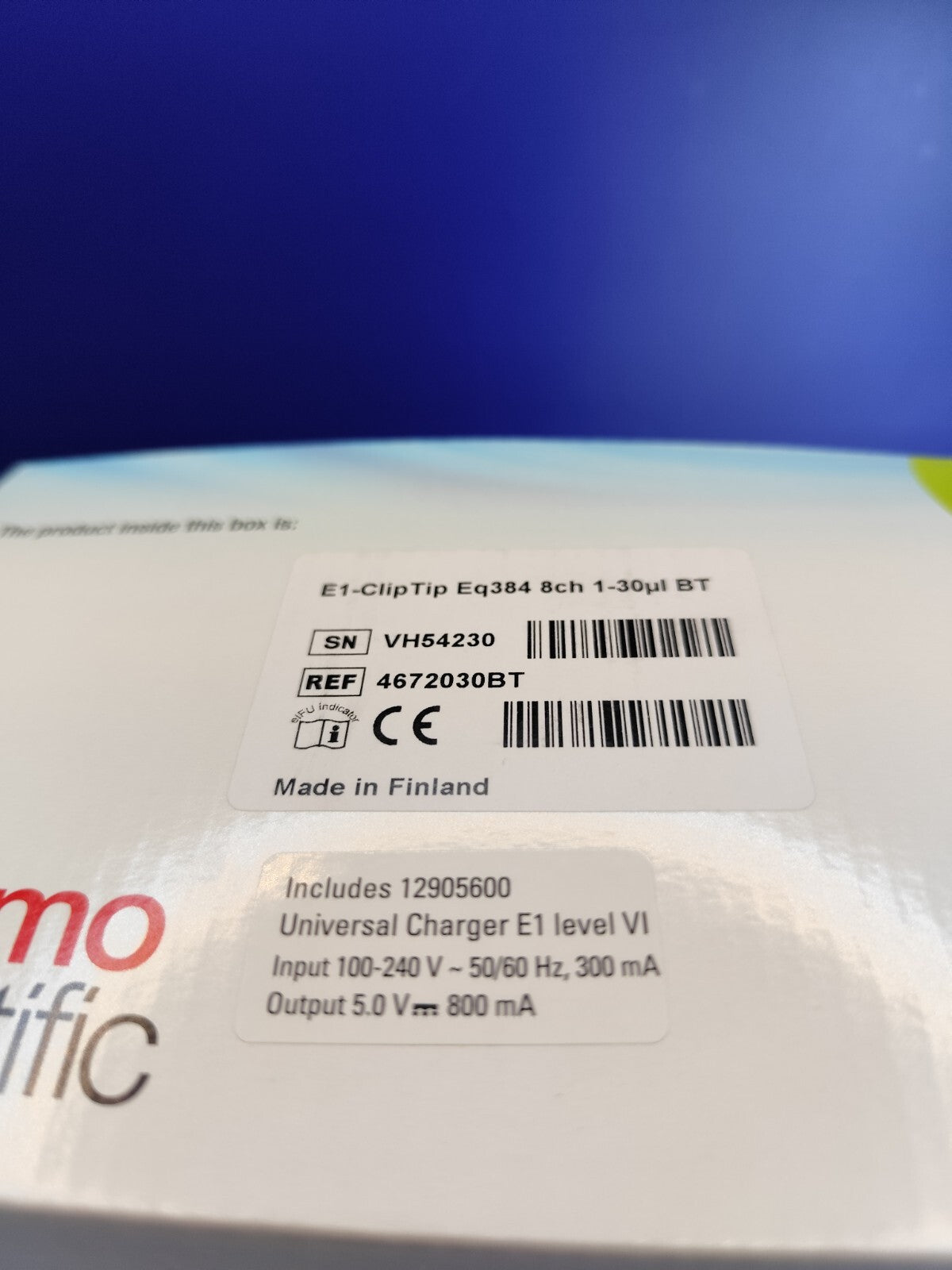 Thermo Scientific E1-ClipTip MultiChannel Pipette ClilpTip Adjustable and fixed