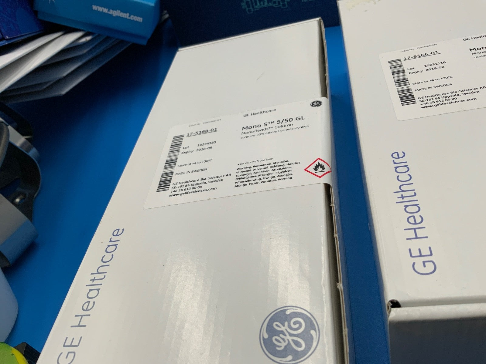 GE Cytiva Mono S 5/50 GL FPLC ion exchange column New Expi2018
