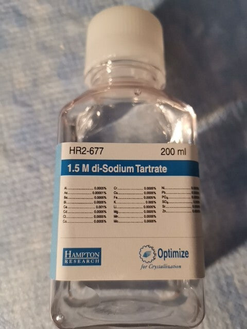 HR2-677 1.5 M Sodium tartrate dibasic dihydrate