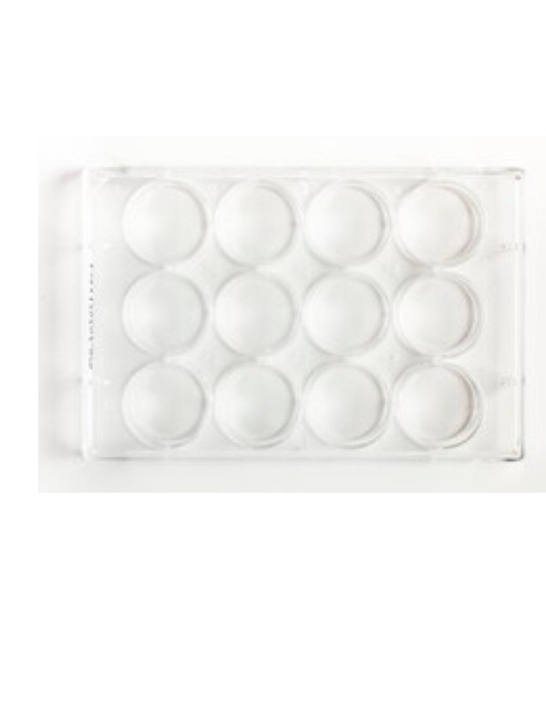 Fisher FB012928 Surface-Treated Sterile Surface-Treated 12 Well Plate Case Of 45