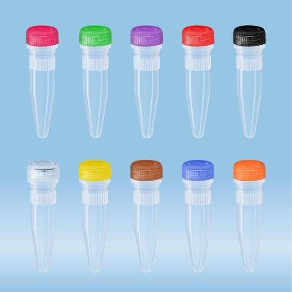 Sarstedt Screw cap micro tube, 1.5 ml, sterile 72.692.995 New Cs Of 1000 Exp2027