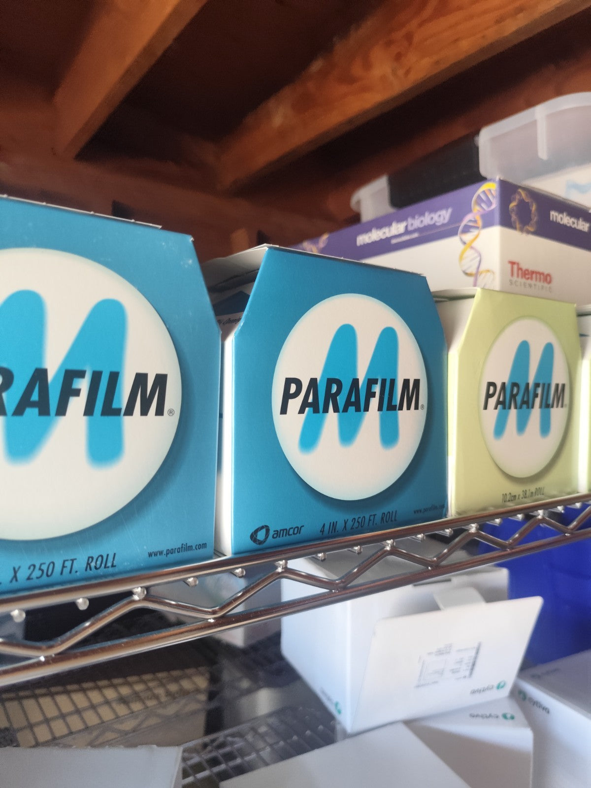 parafilm 4 IN. X 250 FT. 10.2 cm x 76.2 m  DOUBLE SIZE ROLL