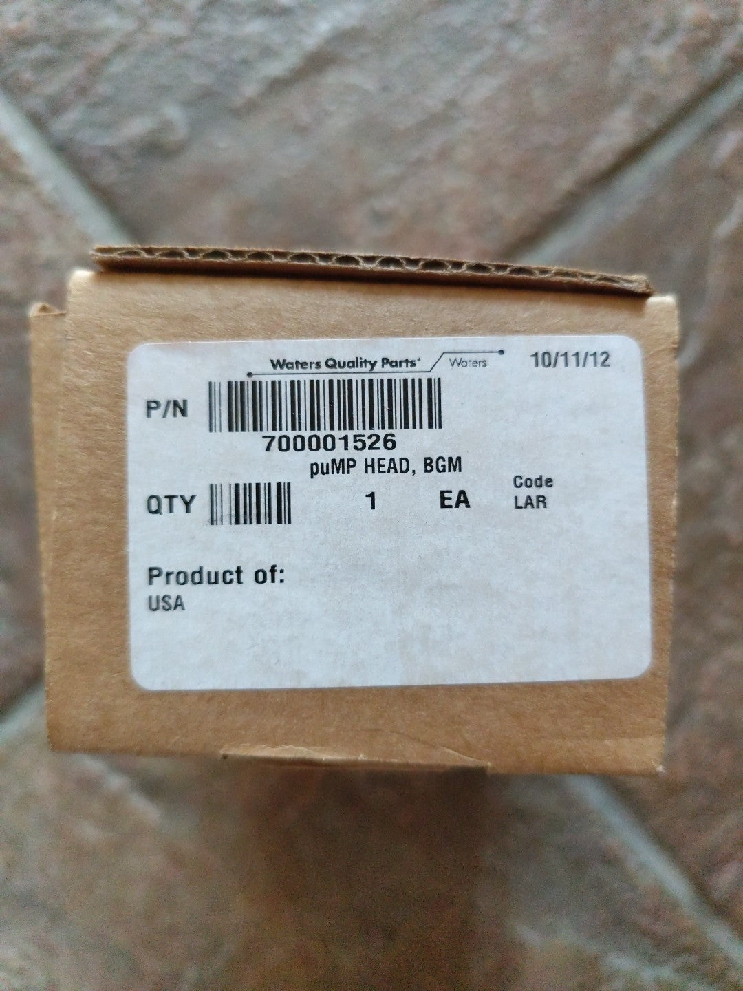 Parts For Waters 2525 Gradient Module  New Pump Head BGM 700001526