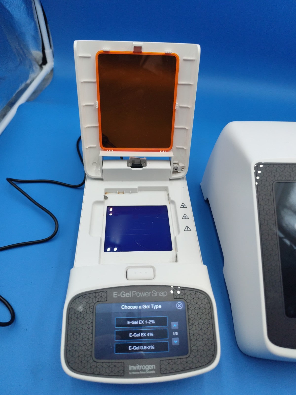 Invitrogen E-Gel G8100 Electrophoresis Device & G8200 Power Snap Camera Warranty