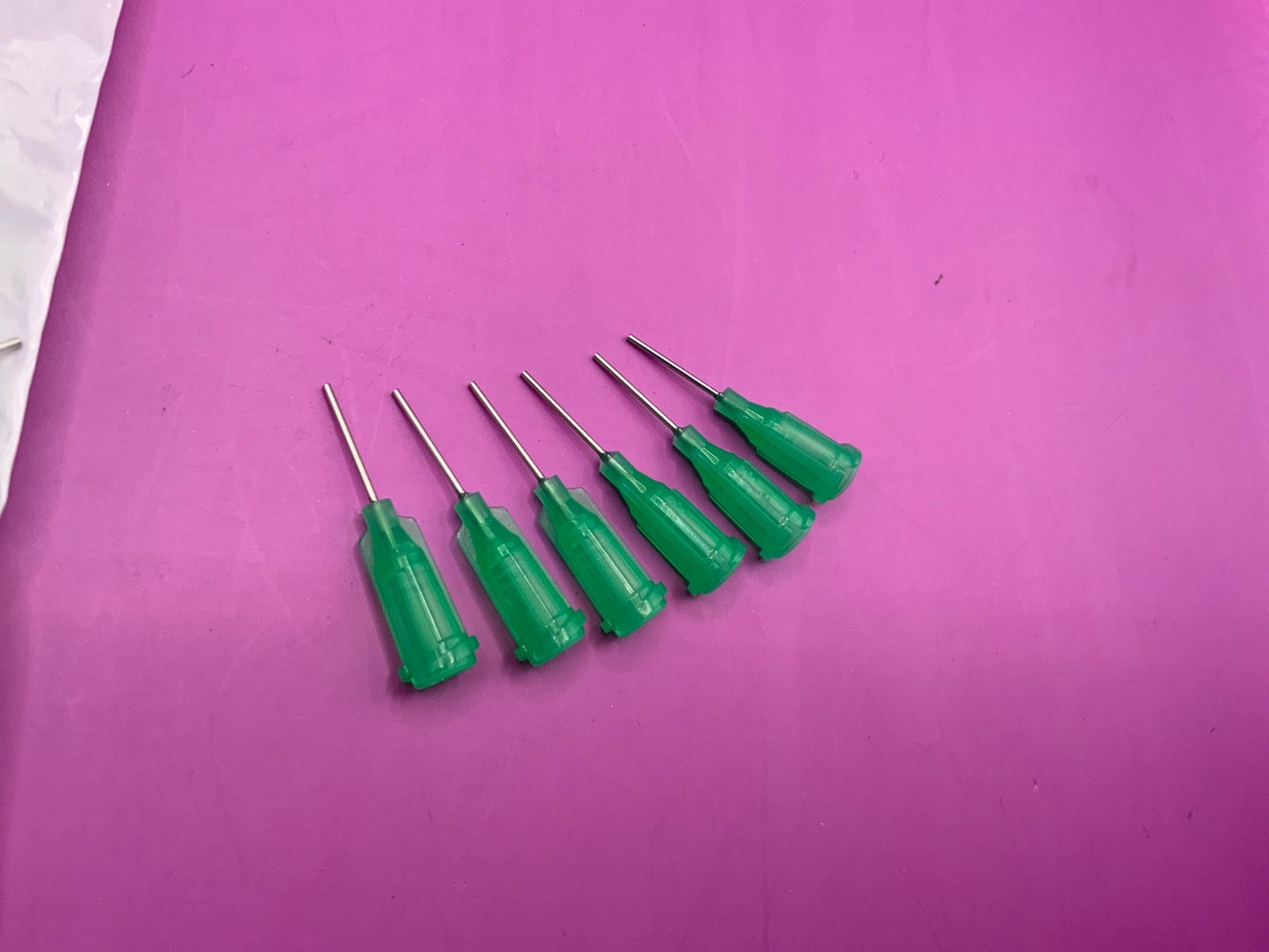 McMaster Carr Disposible Probe Needles Luer Lock Flat Guage 21 16 25