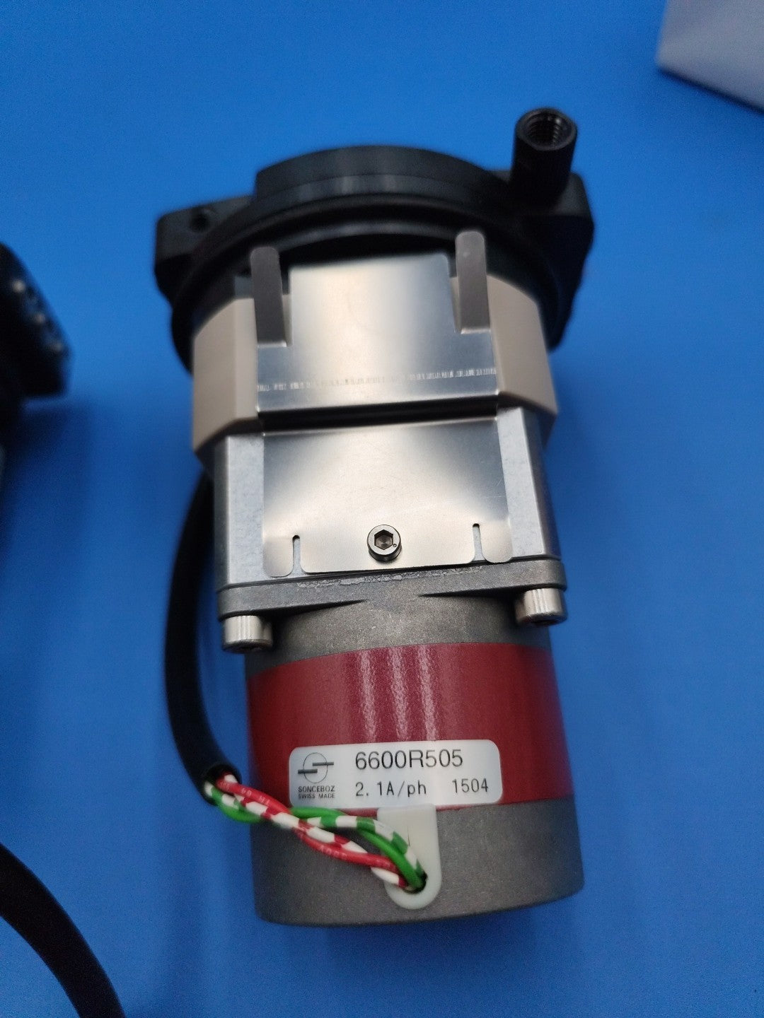 Used GE Motor Pump Assembly 2.1A 1605 6600R505 Swiss Made 