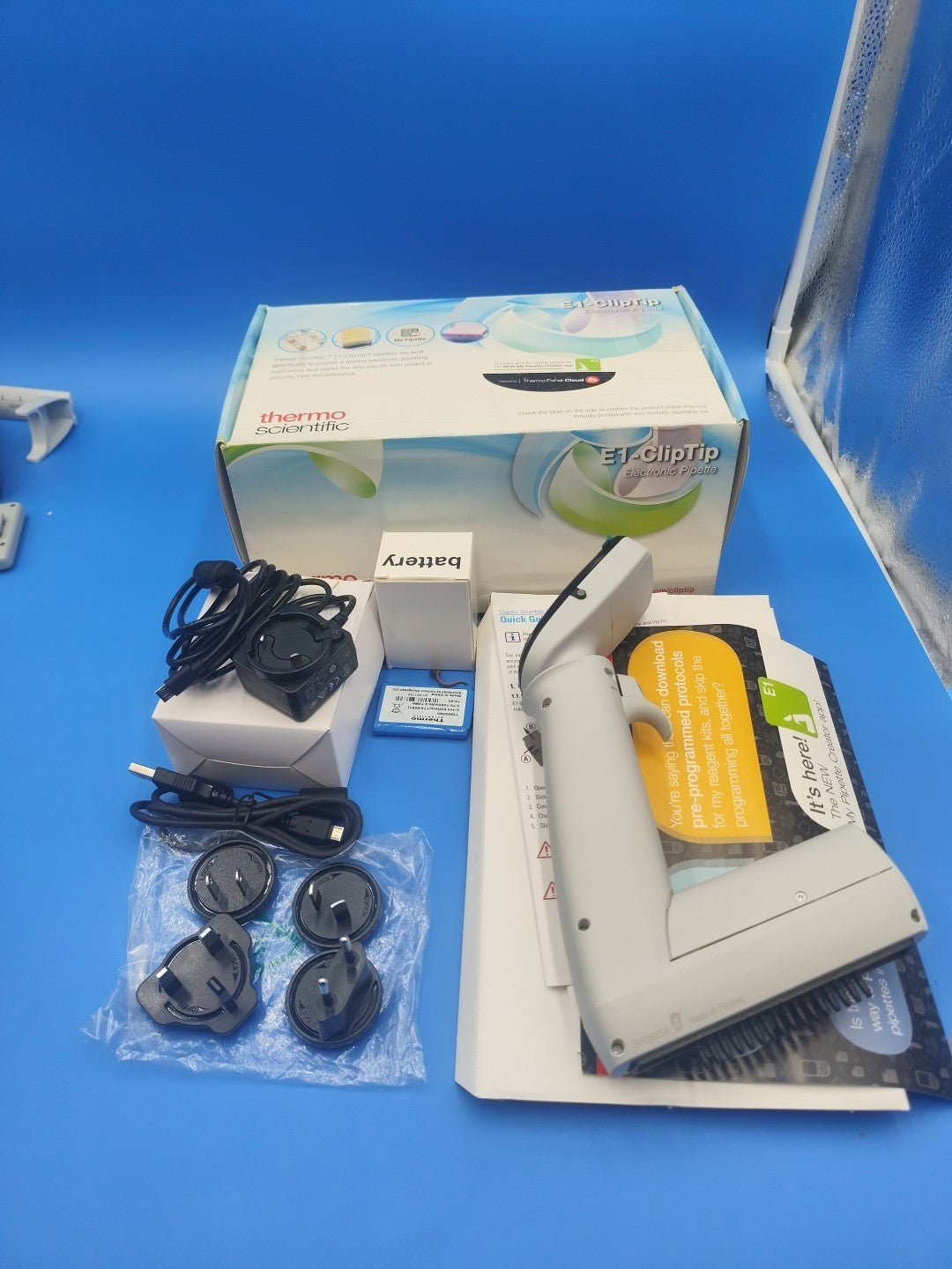 4671030BT E1 Cliptip 16 Ch 1-30 ul Pipette New Open Box