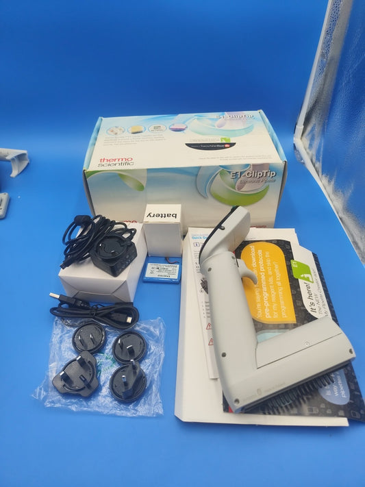 4671030BT E1 Cliptip 16 Ch 1-30 ul Pipette New Open Box