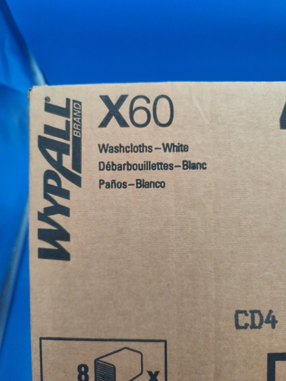 wypall x60 41083 03 8 bags of 70 total 560 wipes