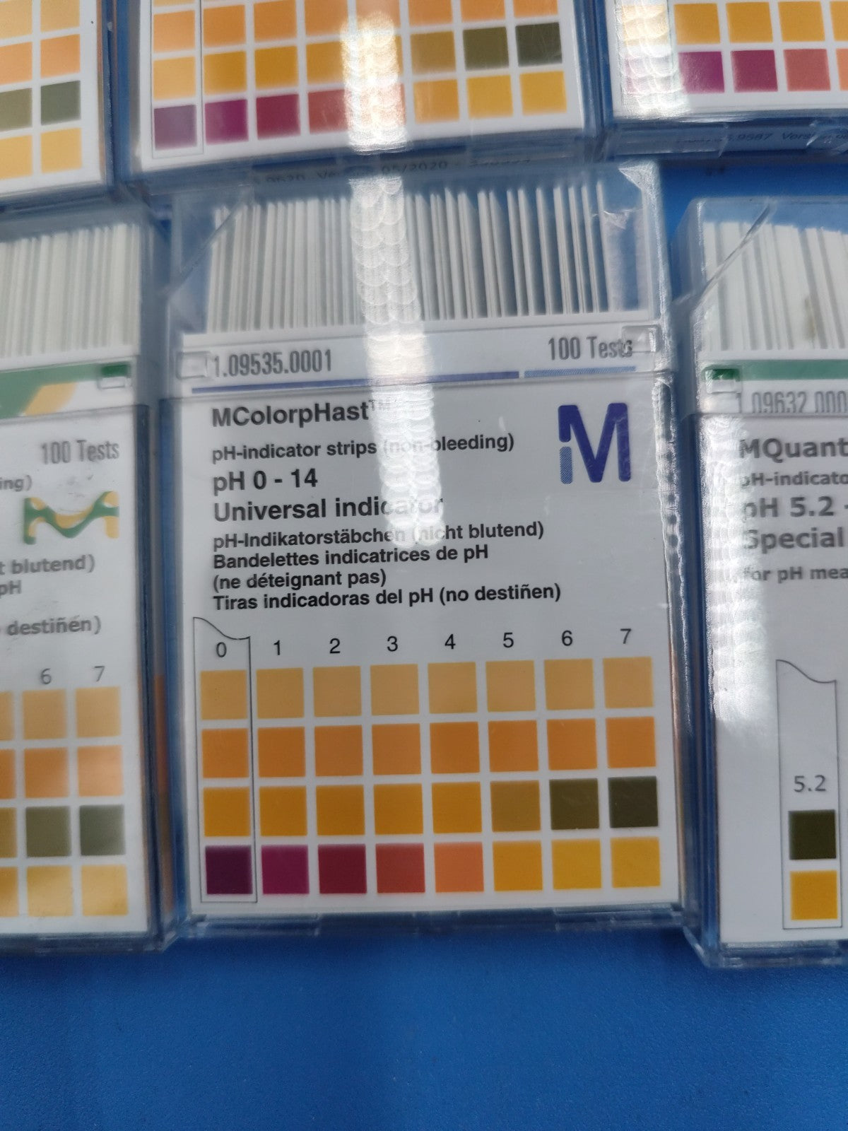 Lot Of pH Testing Paper Strips Indicator Millipore Supelco Etc