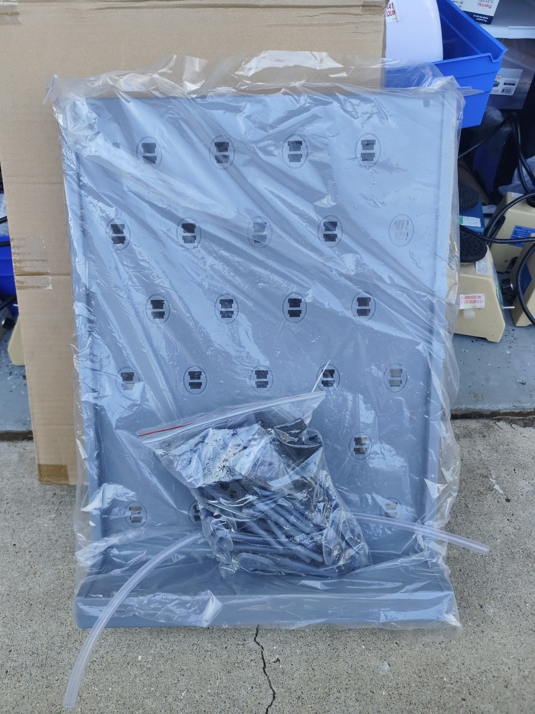 heytafu lab drying rack Glassware Drying equipment in grey In New Sealed Box 