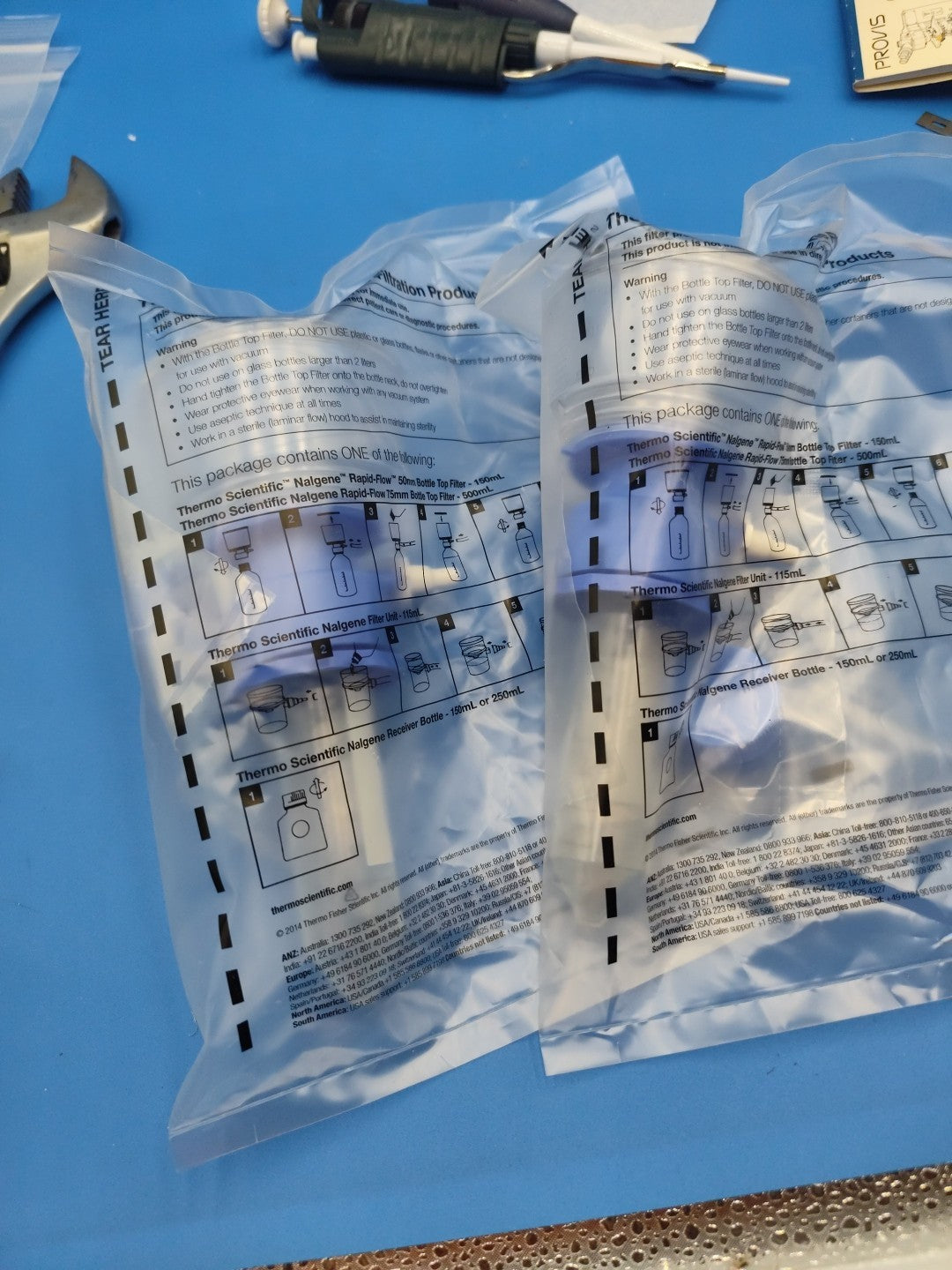nalgene rapid flow 50ml filtration filter unit Set Of 2