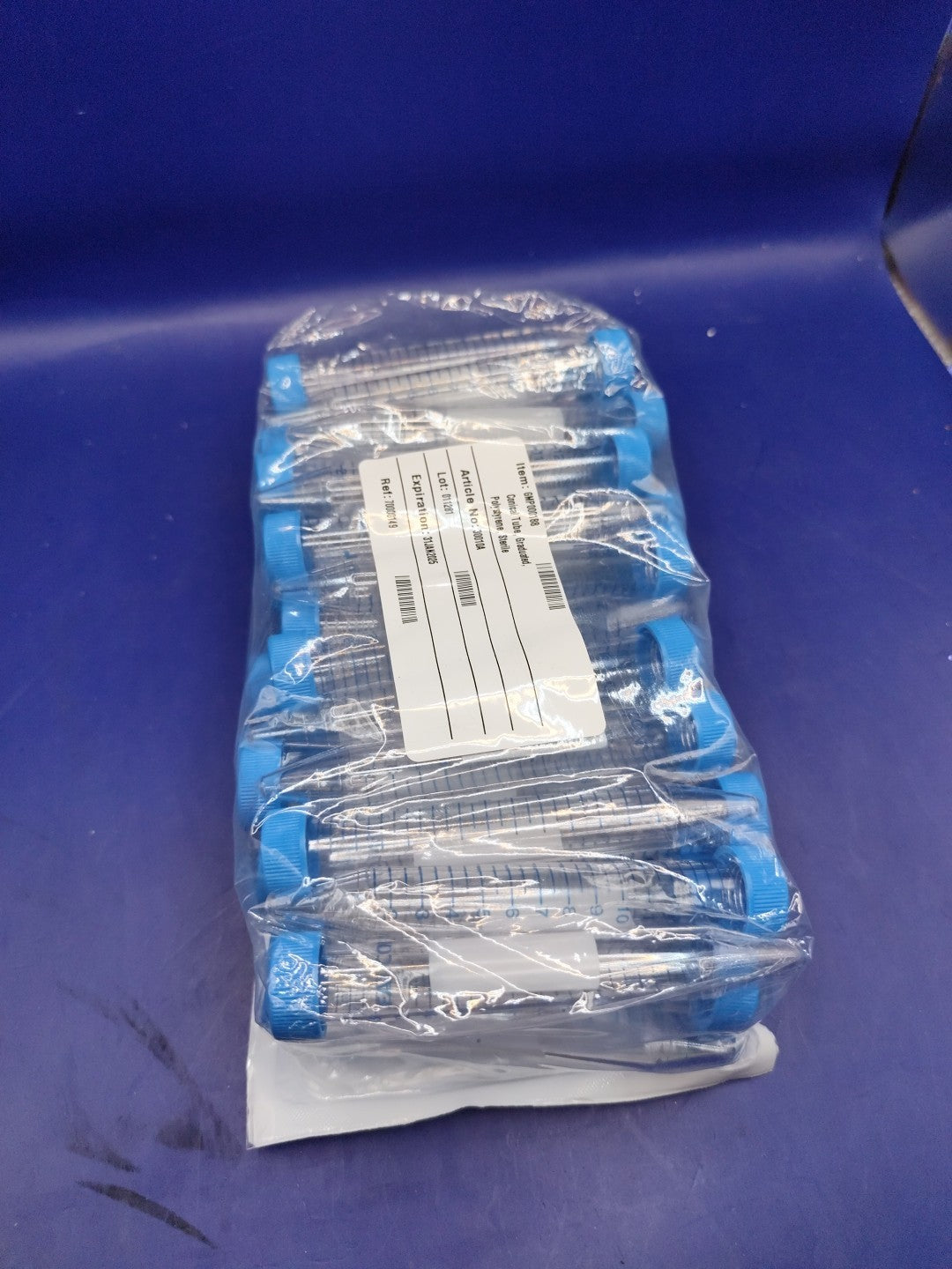 Falcon 15ml Centrifuge Tube Conical  Tube 50 Pack 352095 Open Pack Not Counted