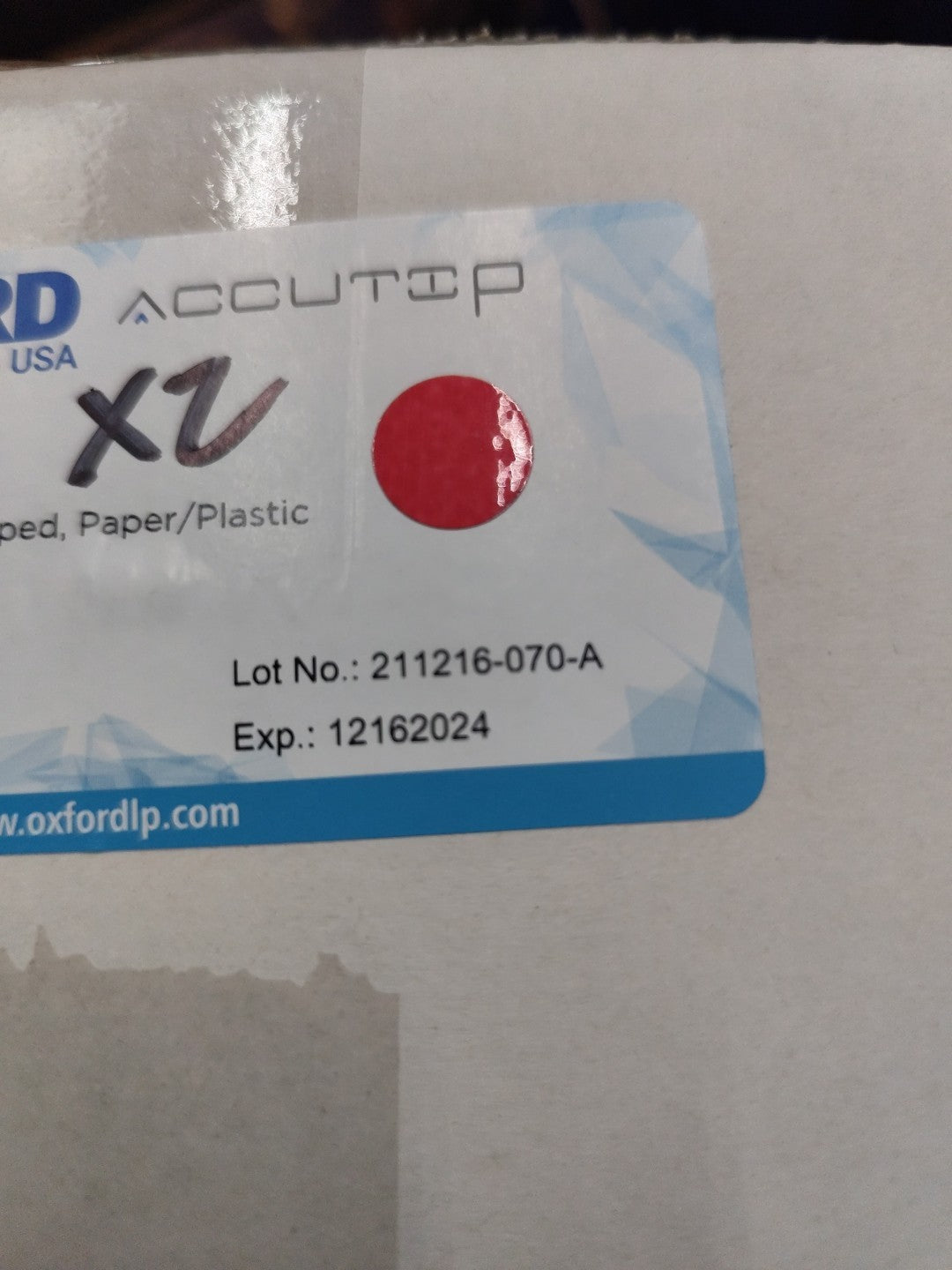 Oxford osp-10c Case 200 Serological Pipet 10ml Individually Wrapped Sterile