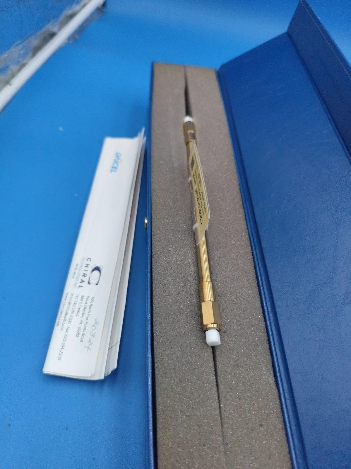 NEW Daicel Chiral Technologies HPLC Column CHIRALPAK AS-H 20394 2.1mm x 150mm 5 