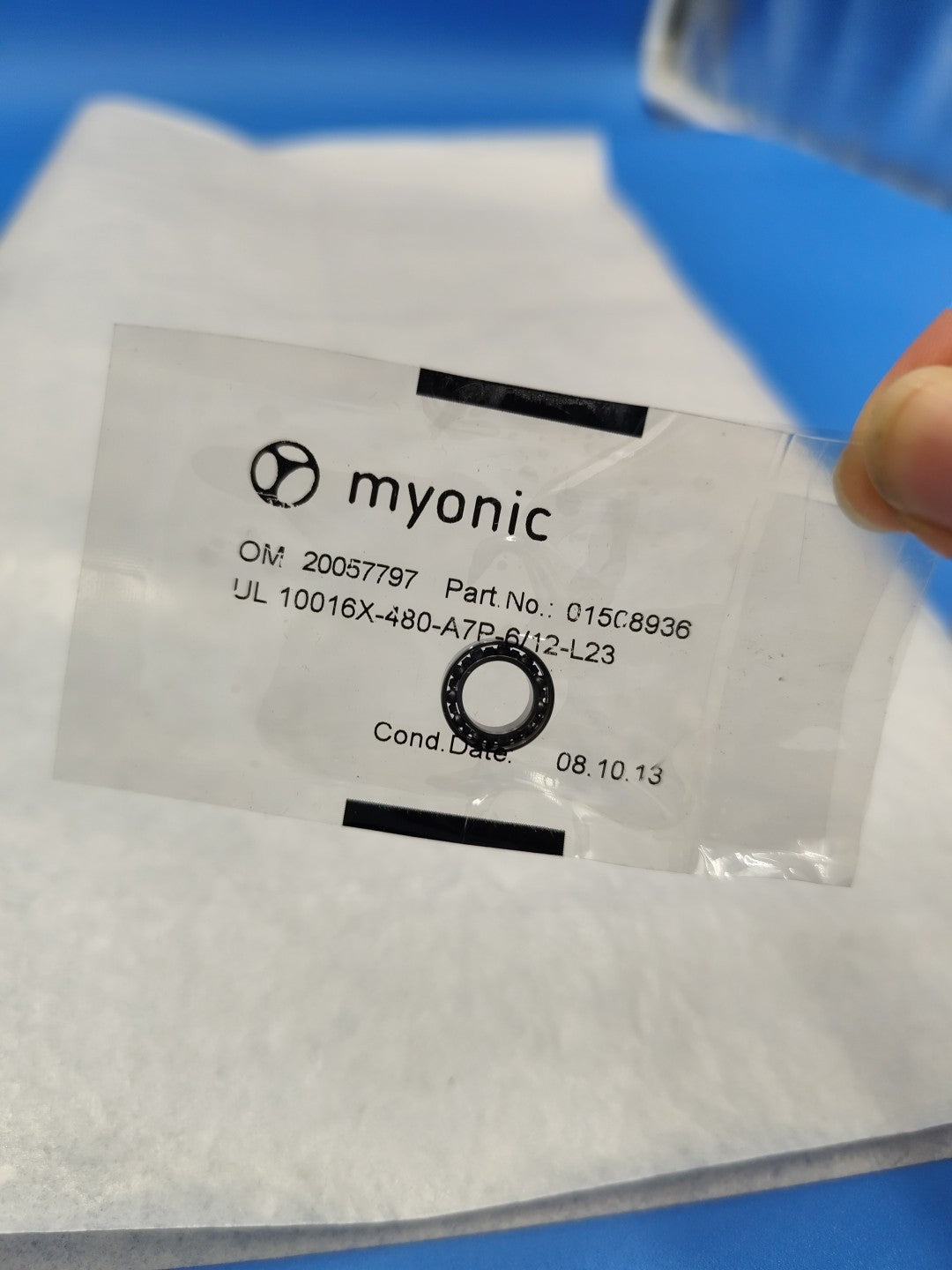 Myonic Bearing 01508936 UL 10016X-480-A7P-6/12-L23
