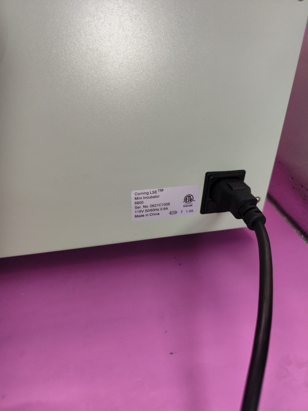 Corning LSE Mini Incubator Tested Working
