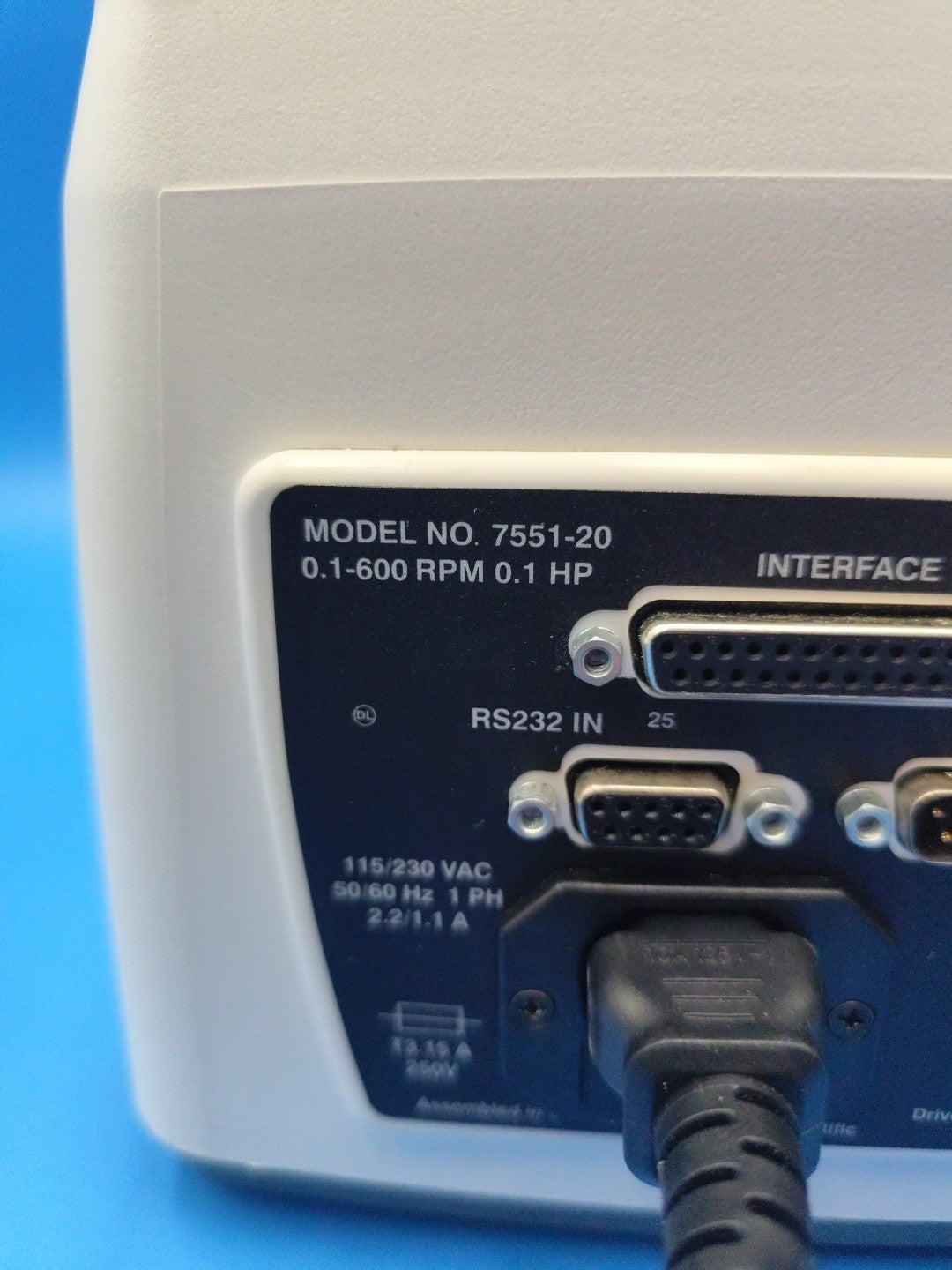 Masterflex L/s Peristaltic Pump 7551-20 With Easy-load 3 Head  Warranty