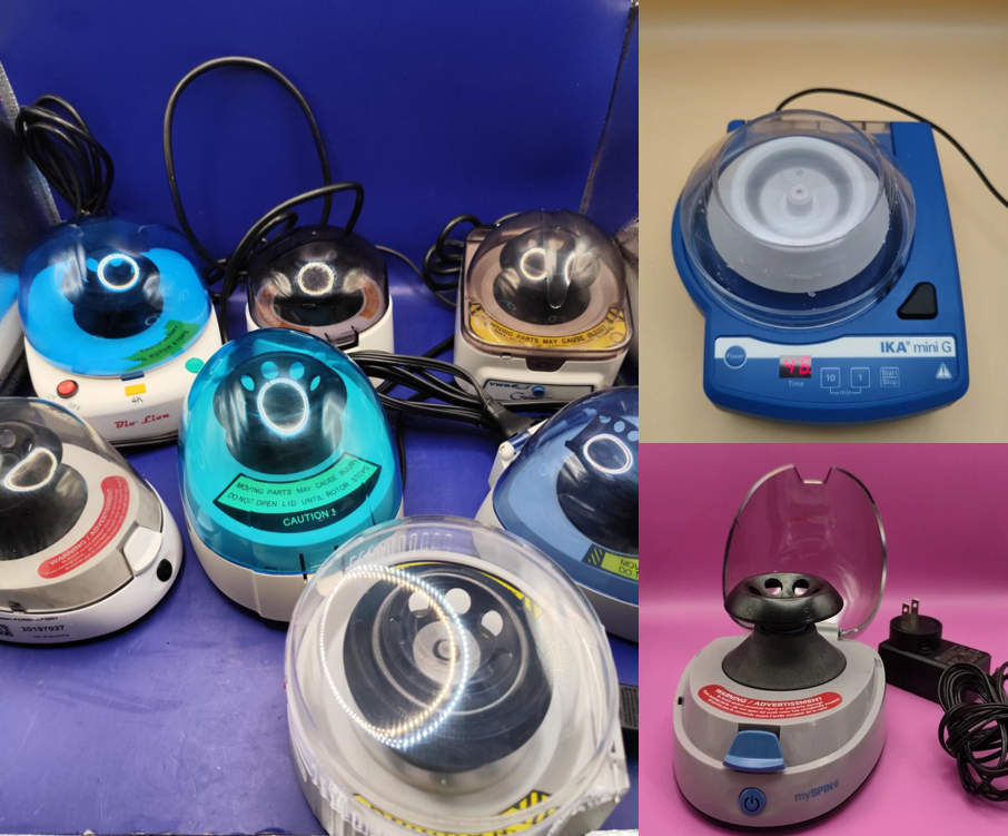 Mini Centrifuge for 1.5 ml 2ml or PCR tubes Thermo VWR Fisher Corning Mini Spin