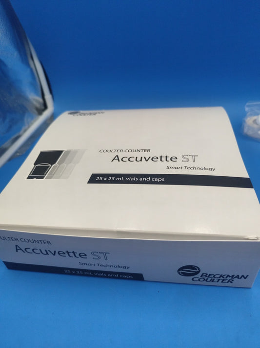 coulter counter accuvette ST 17x25ml Partial Box