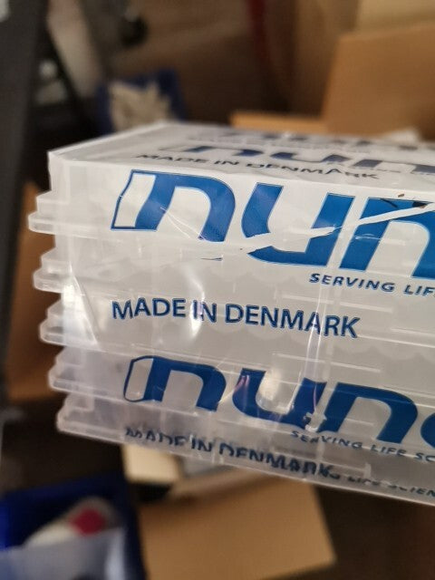 Lot Of 5x10 Nunc 96 Well Plates 300ul V Shape