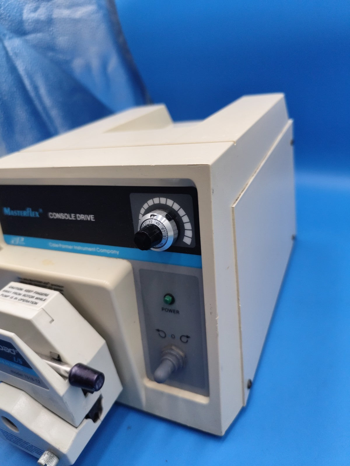 Masterflex Console Drive with EasyLoad L/S head 7521-40 Adjustable Speed 6-600 