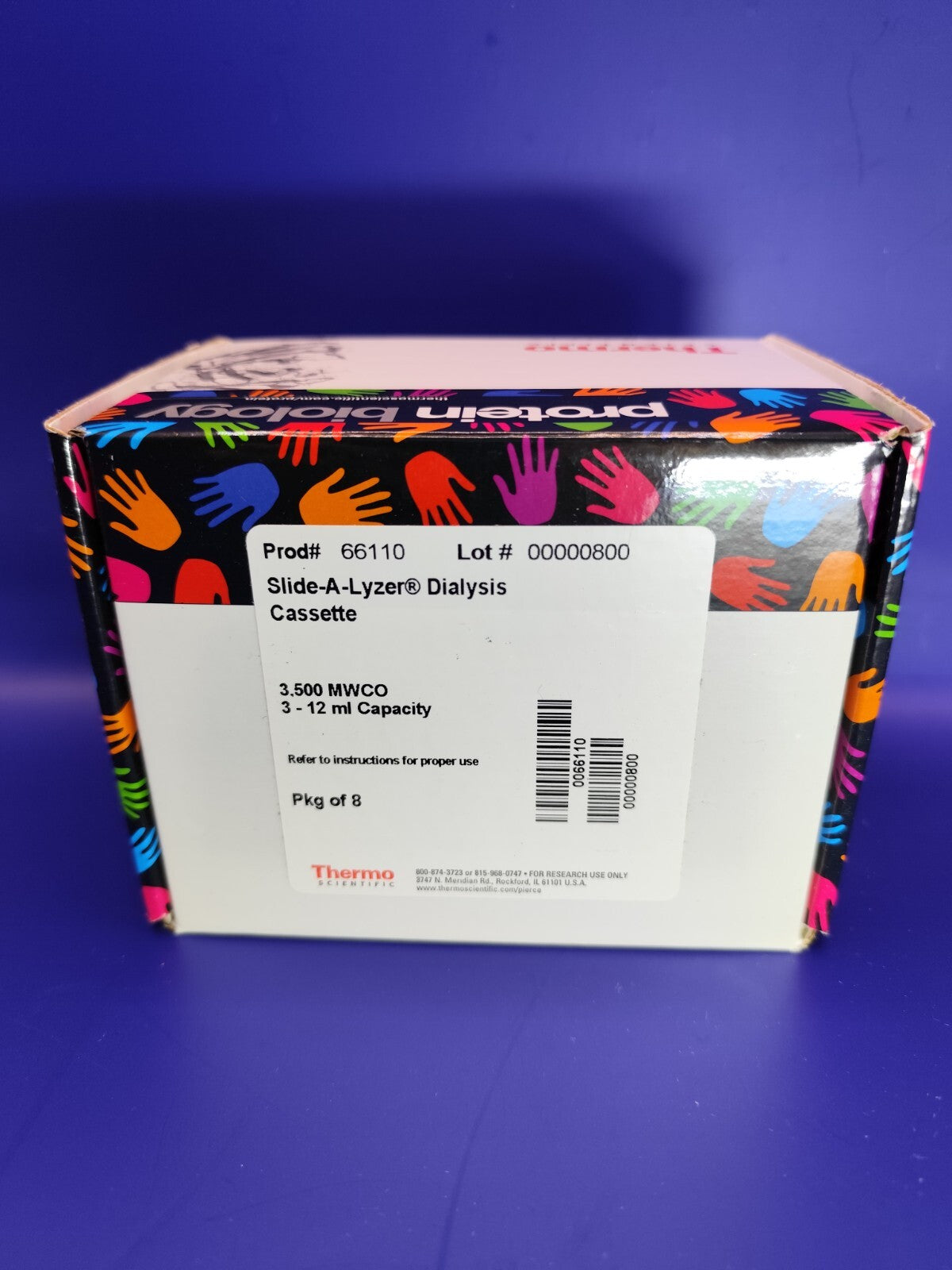 Thermo Dialysis Cassette 3.5 7 10 30 kd 0.1-230ml