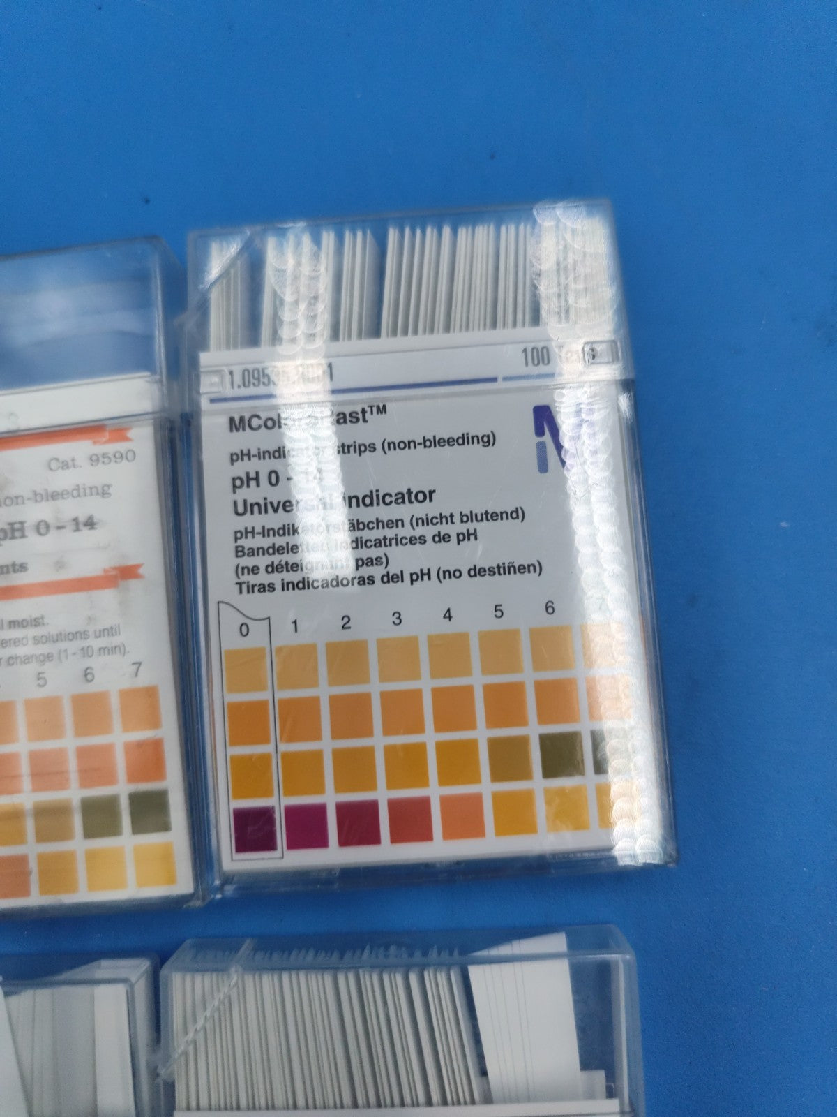 Lot Of pH Testing Paper Strips Indicator Millipore Supelco Etc