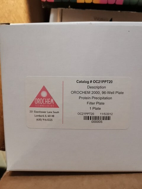 OROC21PPT20 Orochem 2000 96well Plate Protein Precipitation Filter Plate Expired