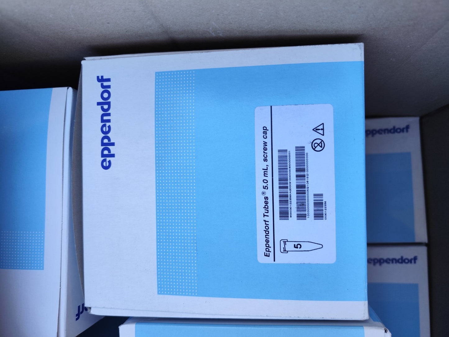 Eppendorf 5 mL Screw cap tubes New