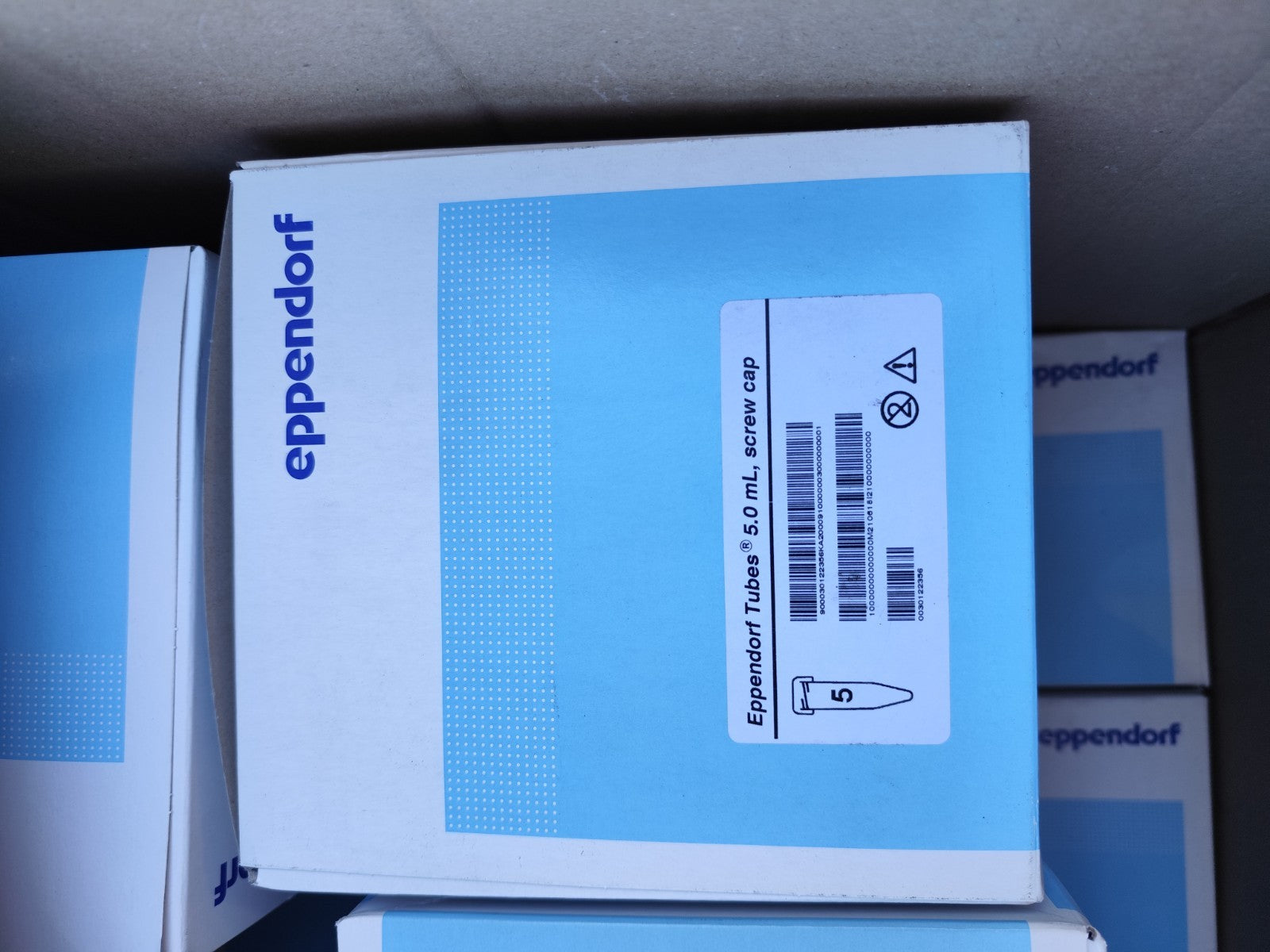Eppendorf 5 mL Screw cap tubes New