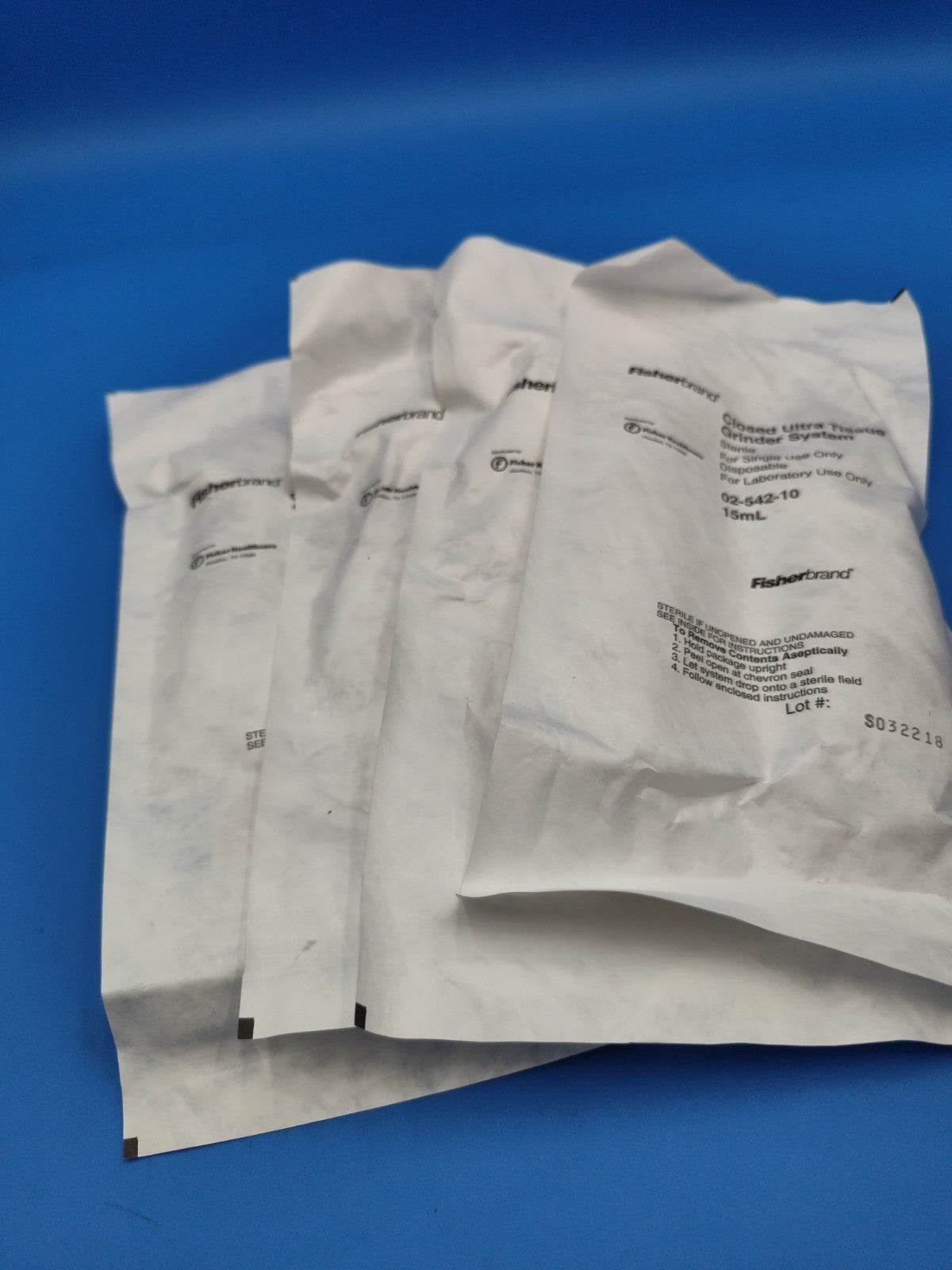 Fisherbrand Ultra Tissue Grinder System 15 mL 02-542-10 Lot Of 5 