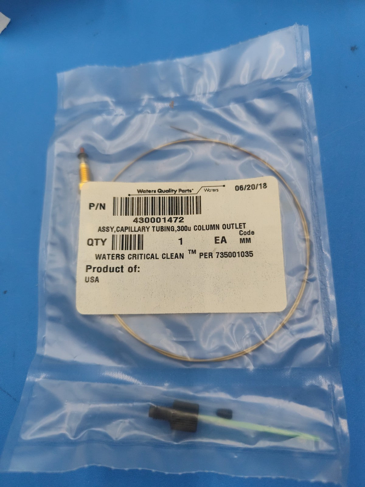 Waters 430001472 Assy, Capillary Tubing, 300u Column Outlet