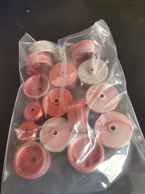 Lot Of Bottle Caps For Ultra High Speed Centrifugation No Rubber Ring