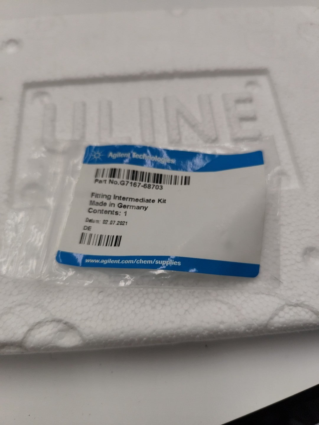 Agilent G7167- 68703 Fitting Intermediate Kit