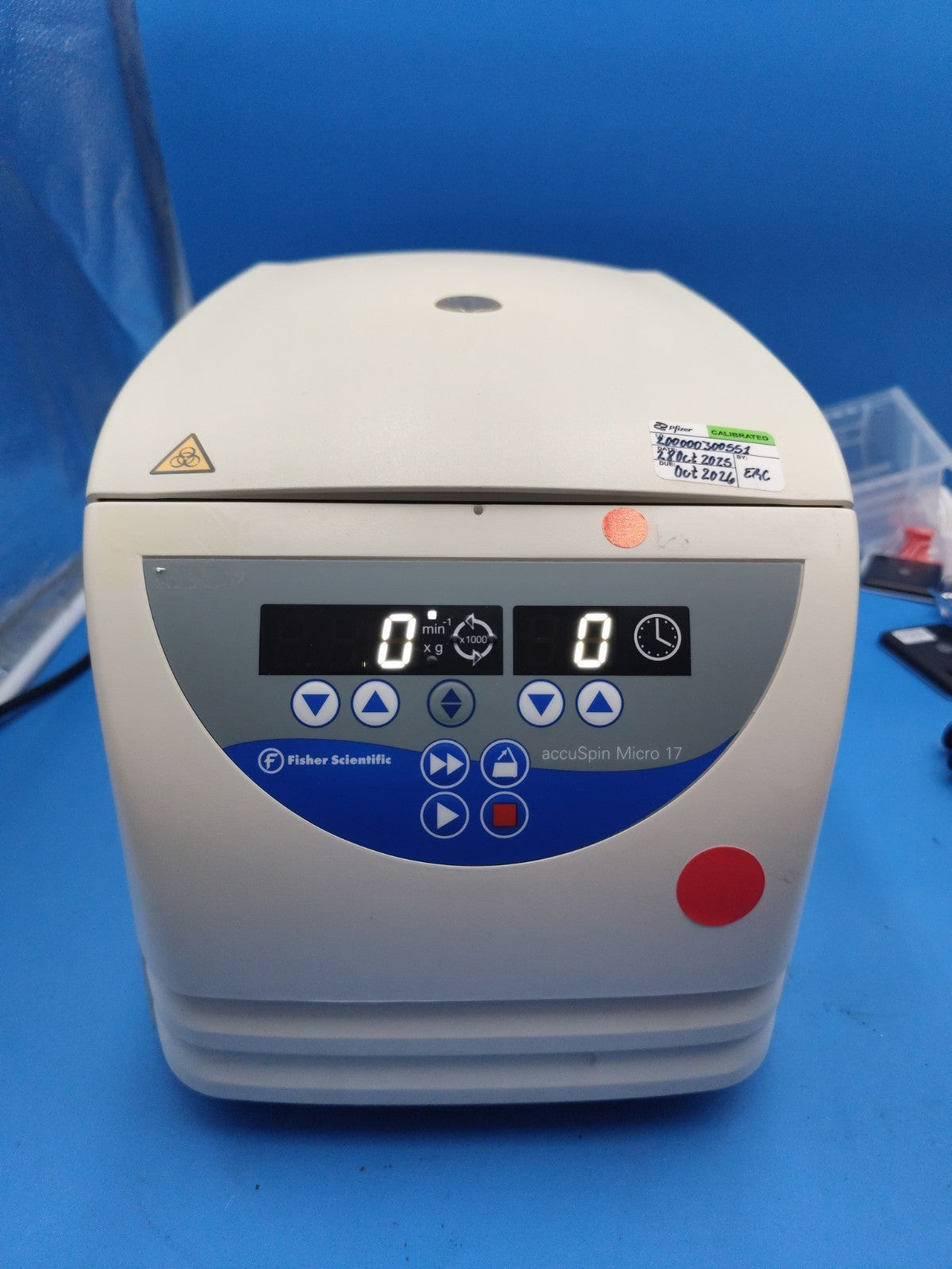 Fisher Accuspin Micro 17 Centrifuge with Rotor - Tested with Warranty SEE VIDEO