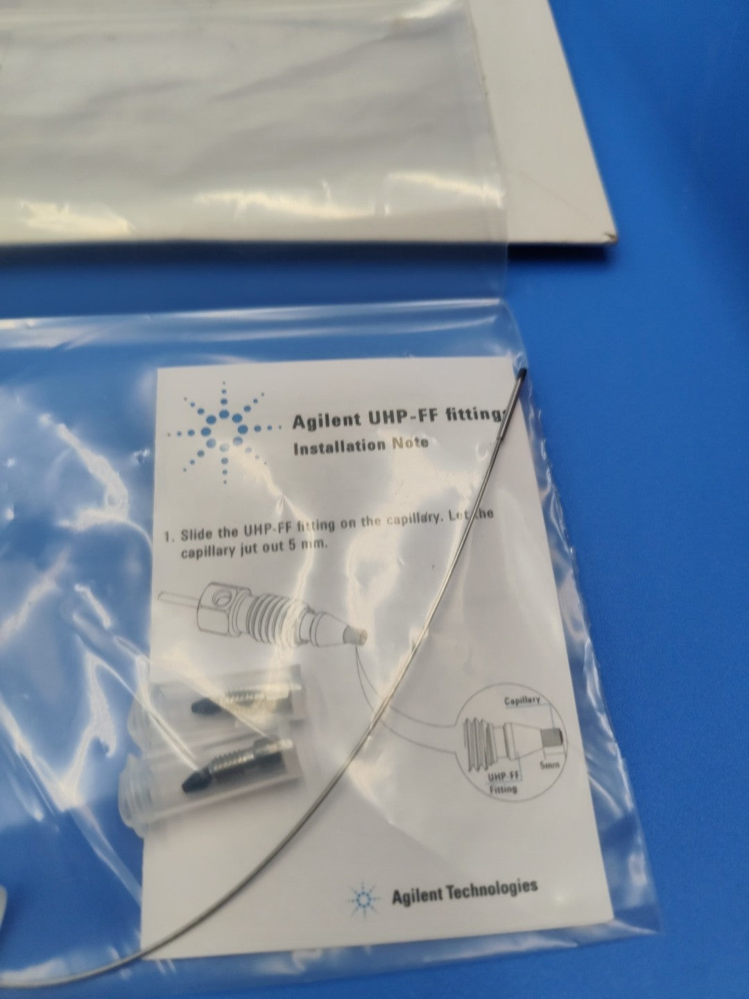 G5667-81003 Capillary PEEK/ST 0.17 x 300 mm RLO/RLO Stainless steel 0.17 mm id