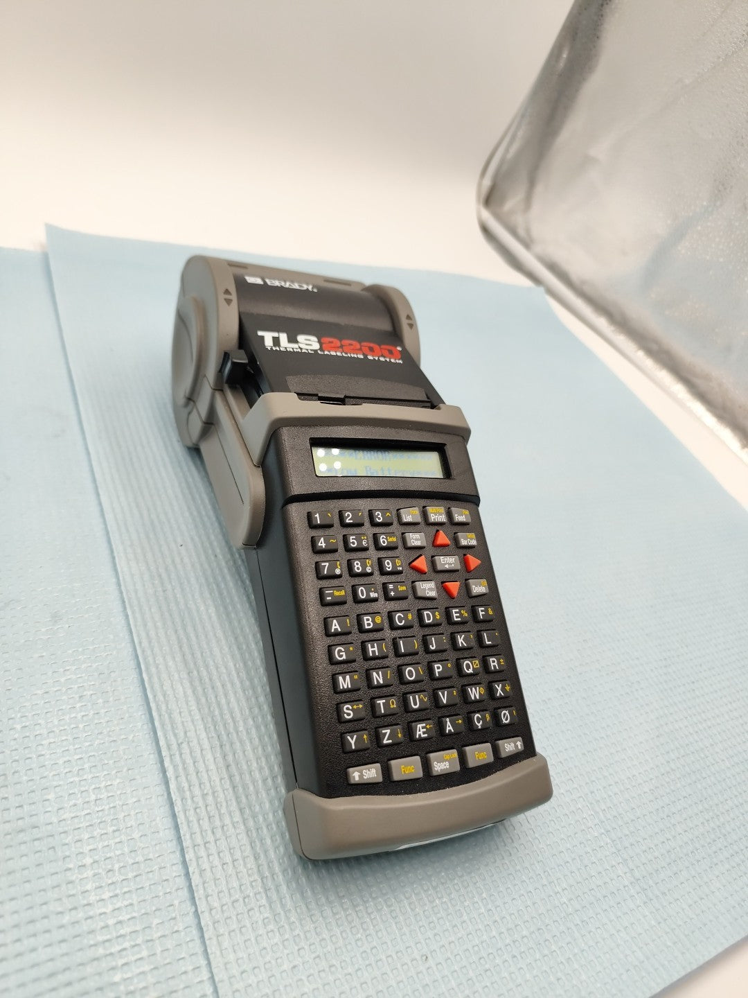 Brady TLS2200 Label Printer Low Battery Error
