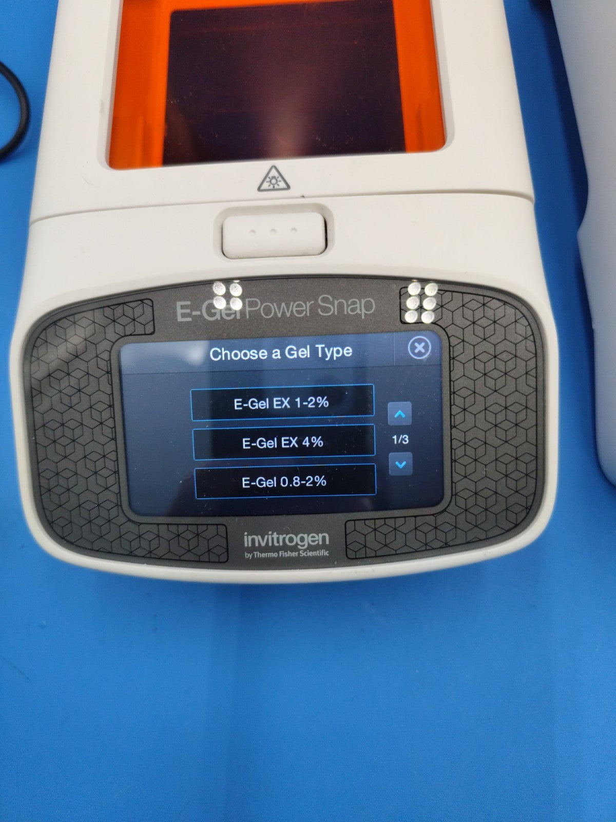 Invitrogen E-Gel G8100 Electrophoresis Device & G8200 Power Snap Camera Warranty